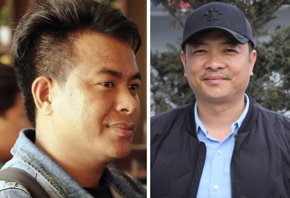 Dayahang Rai and Anil Budha 